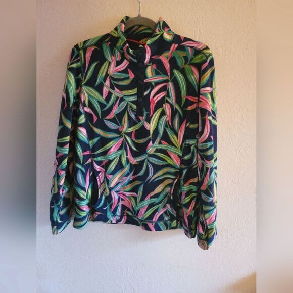 Tommy Bahama Tropical Lightweight Fleece Pullover, Size Medium‎ - Picture 2 of 6